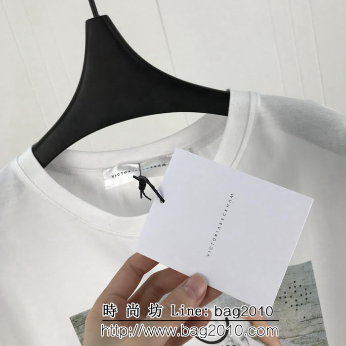 VICTORIA BECKHAMVB限定十周年紀念版T 純棉男款短袖 ydi2104